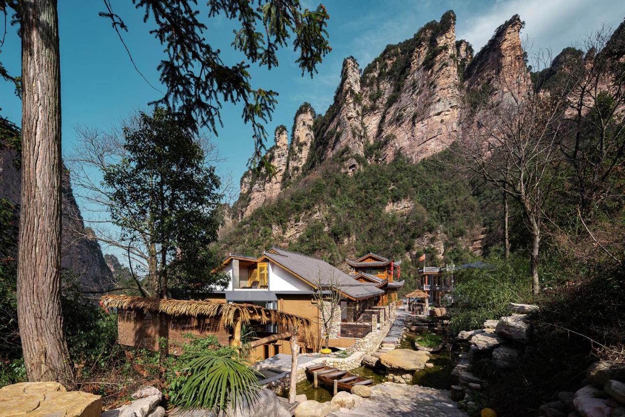 雾里观阵山 Foggy Valley Zhangjiajie Buitenkant foto